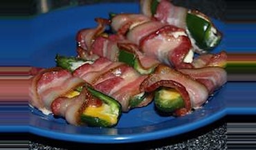Bacon Wrapped Jalapeno Poppers made EASY !